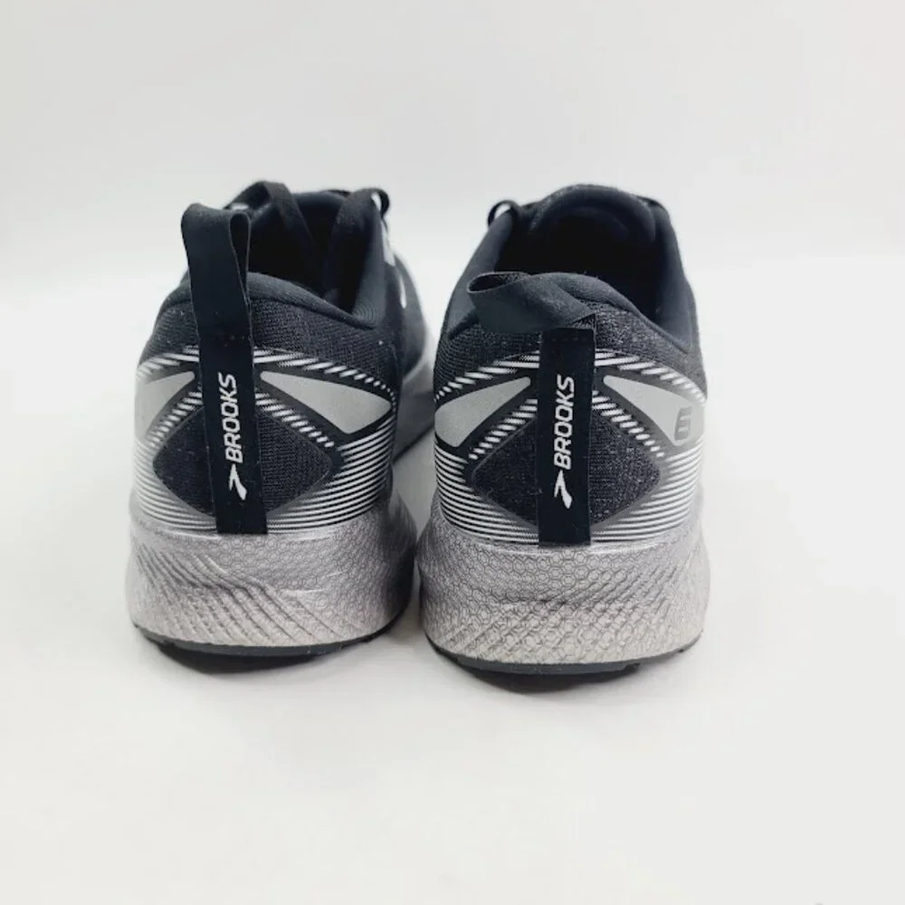 Brooks Men's Ebony Black Levitate 6‎ Mesh Athletic Running Shoes Size 9.5
